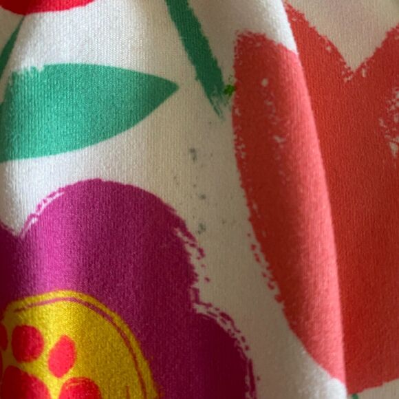 Floral & Polka Dot Flutter Sleeve Dress Girls' 6-7T - Picture 10 of 10